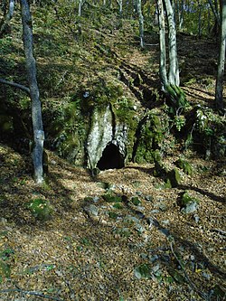 A Danca-barlang bejárata