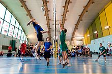 Photo d'un match de volley-ball