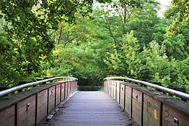 Passarela no Parque Słowiański