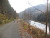 A rail trail converted from the former Jersey Shore, Pine Creek and Buffalo Railway