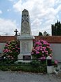 Le monument aux morts.