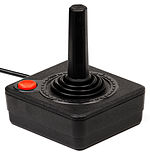 Atari 2600用。単純なスティックとボタン1個のみだったが広く使用された。1977年。