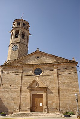 Kerk in Puigverd de Lleida