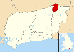 Crawley is located in West Sussex