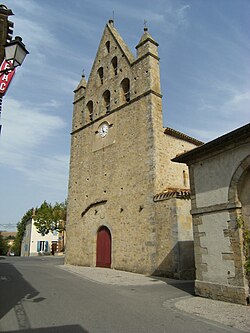 Skyline of Salles-sur-l'Hers