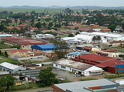 Luglynfoto van Balfour, Mpumalanga