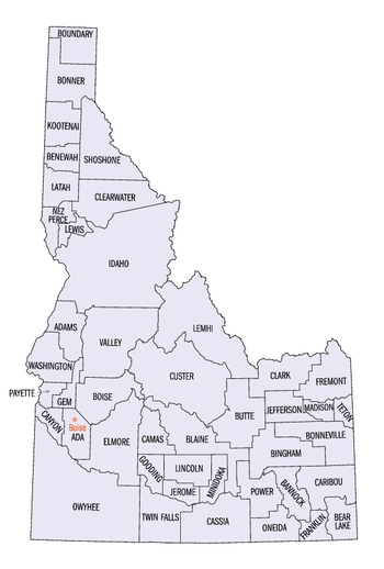 Idaho counties