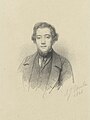 Johannes Franciscus Hoppenbrouwers in 1846 (Tekening: Adrianus Johannes Ehnle) overleden op 17 juli 1866