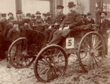 Frank Duryea, winner of the Chicago Times-Herald race