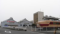 クハ181-1 川崎重工業(当時)兵庫工場 2007年4月8日