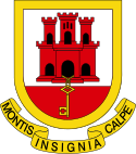 Coat of arms of Gibraltar.