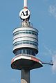 Donauturm, Wien, mit Aussichtsplattform und Drehrestaurant