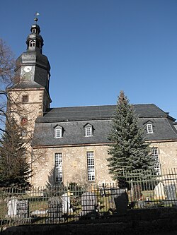 Skyline of Elxleben