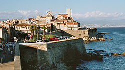 Panorama di Antibes