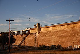 Mansfield Dam in Marshall Ford