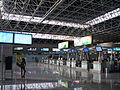 Interior del aeropuerto.