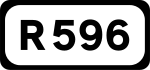 R596 road shield}}