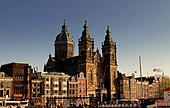 Basilica of St. Nicholas in Amsterdam, Netherlands, 1887