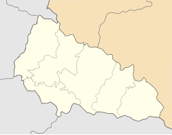 Turi Remety is located in Zakarpattia Oblast