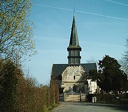 Skyline of Saint-Étienne-la-Thillaye