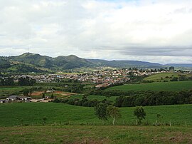 Vista parcial de Piraí do Sul