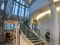 The gift shop in the Space Needle.