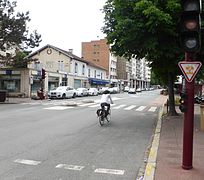 Passez-vélo 3 directions à Sceaux.