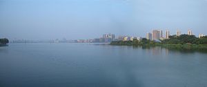 Yanglan Lake in central Ezhou