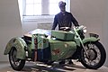 Zündapp KS 601 „Grüner Elefant“ sidecar del 1953 presso il Deutsches Zweirad- und NSU-Museum