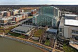 Aerial view of the Gaylord National Resort & Convention Center