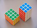 Typy 3×3×4 (vlevo) a 3×3×5 (vpravo)