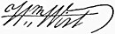 Firma di William Wirt