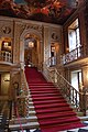 Le grand escalier de Chatsworth House