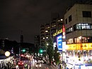 Le quartier de nuit.