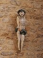 Un buste du Christ de l'église de Payrac.