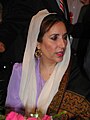 Benazir Bhutto op 28 september 2004 overleden op 27 december 2007