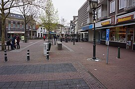 Cykelparkering i centrala Assen