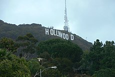 The Hollywood Sign.