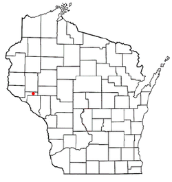 Location of Lima, Pepin County, Wisconsin