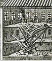 Contemporary engraving from 1623 of the Fatal Vespers disaster