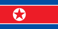 Det nordkoreanske flagget