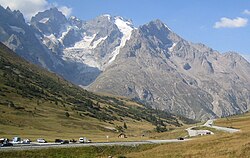 Dauphine ze sedla Col du Lautaret