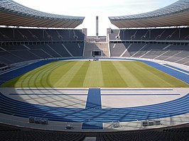 In het Olympiastadion in Berlijn vond de finale plaats