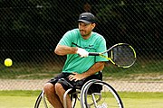 David Wagner, triple champion paralympique en double quad en 2004, 2008 et 2012.