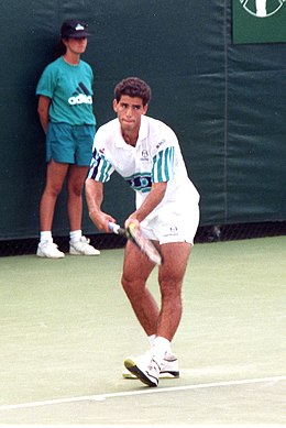 Pete Sampras a câștigat șapte titluri la simplu masculin.