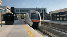 ESh2-009 electric train at Bakıxanov station