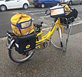 Vélo de facteur à Villeurbanne.