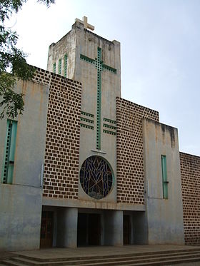 La cathédrale de Koupéla