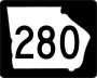 State Route 280 marker