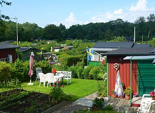 Kvarnvretens koloniområde inrättades 1954 i Ulriksdal.